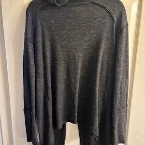 We The Free Charcoal Knit Top